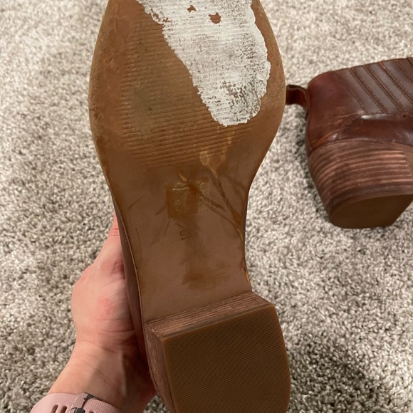 Dark Brown Leather Madewell Boots / Booties - Picture 4 of 6